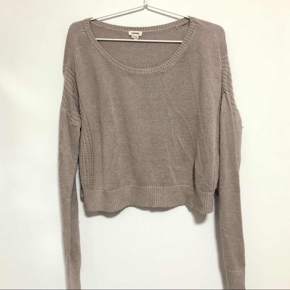 GARAGE KNIT SWEATER